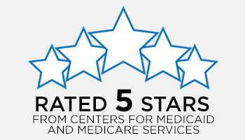 5 star rated by medicare